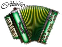 Melodija diatonična hamonika 38cm STANDARD